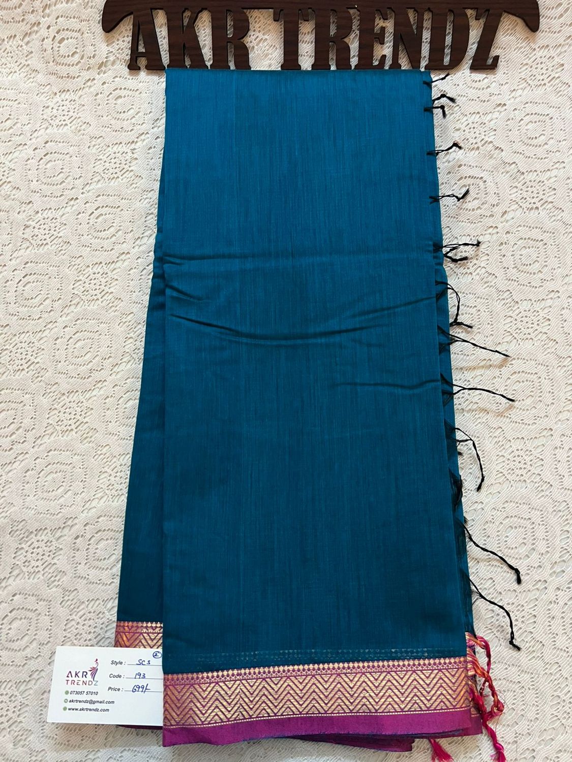 Silk cotton sarees​