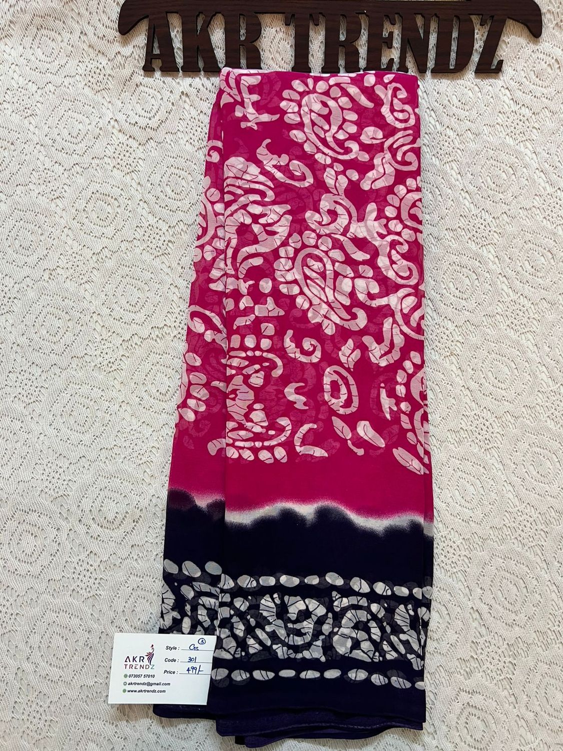 Daily wear Georgette sarees​