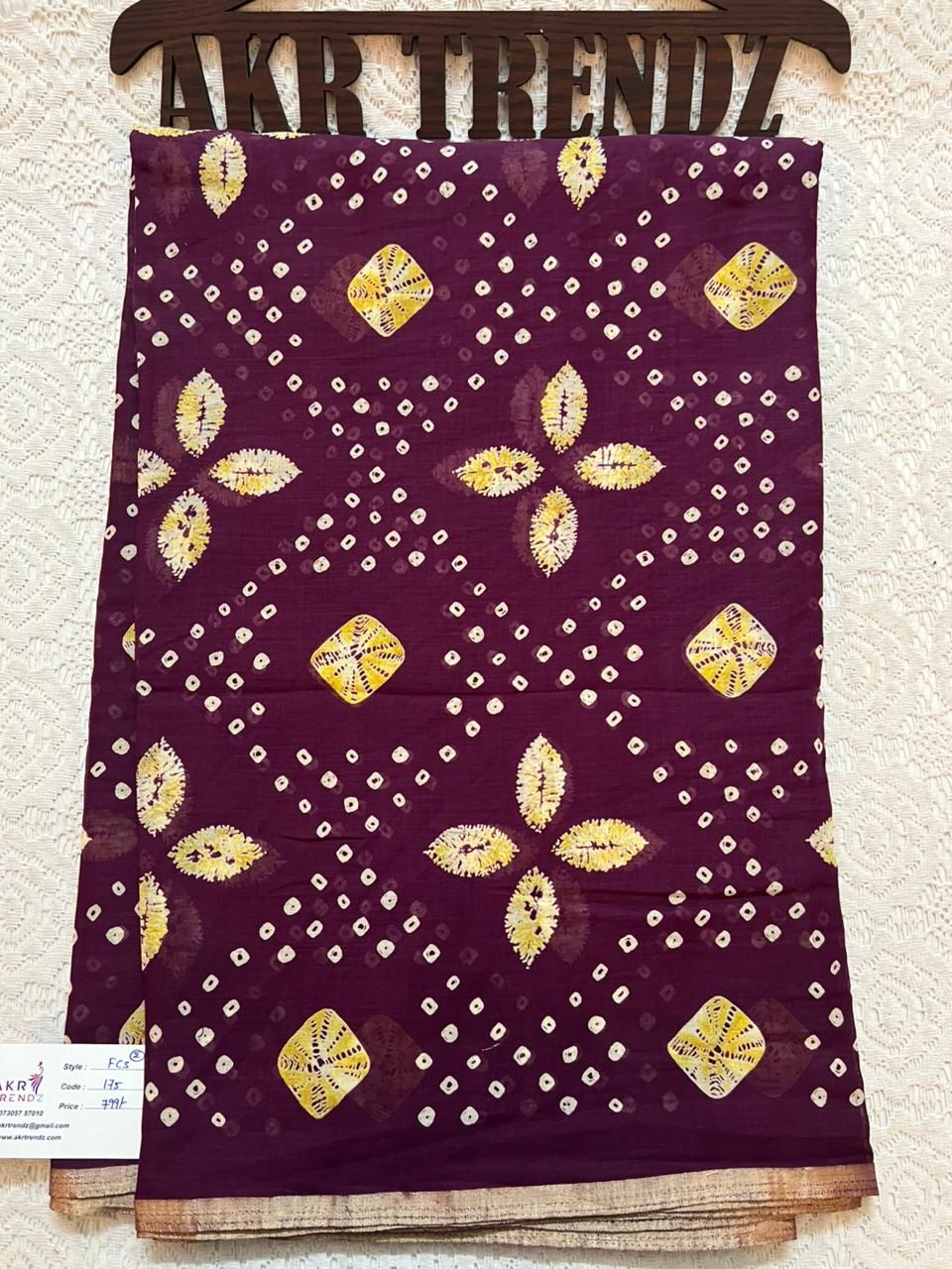 Soft cotton sarees​