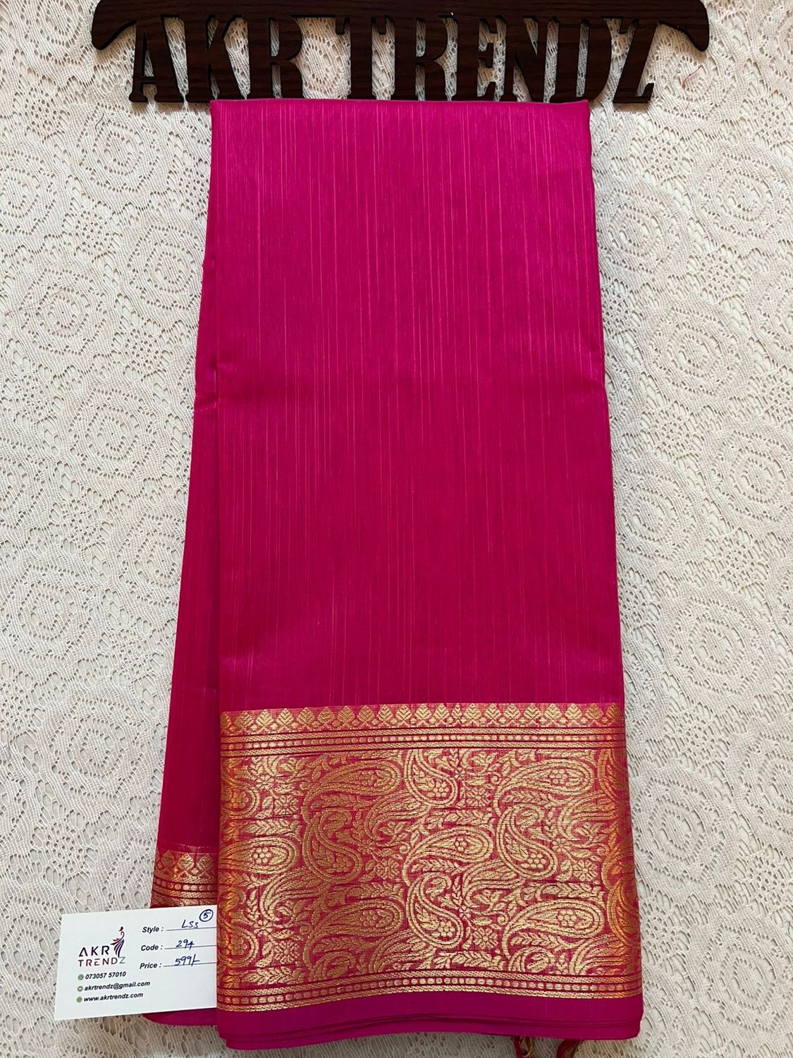 Matka Linen silk sarees