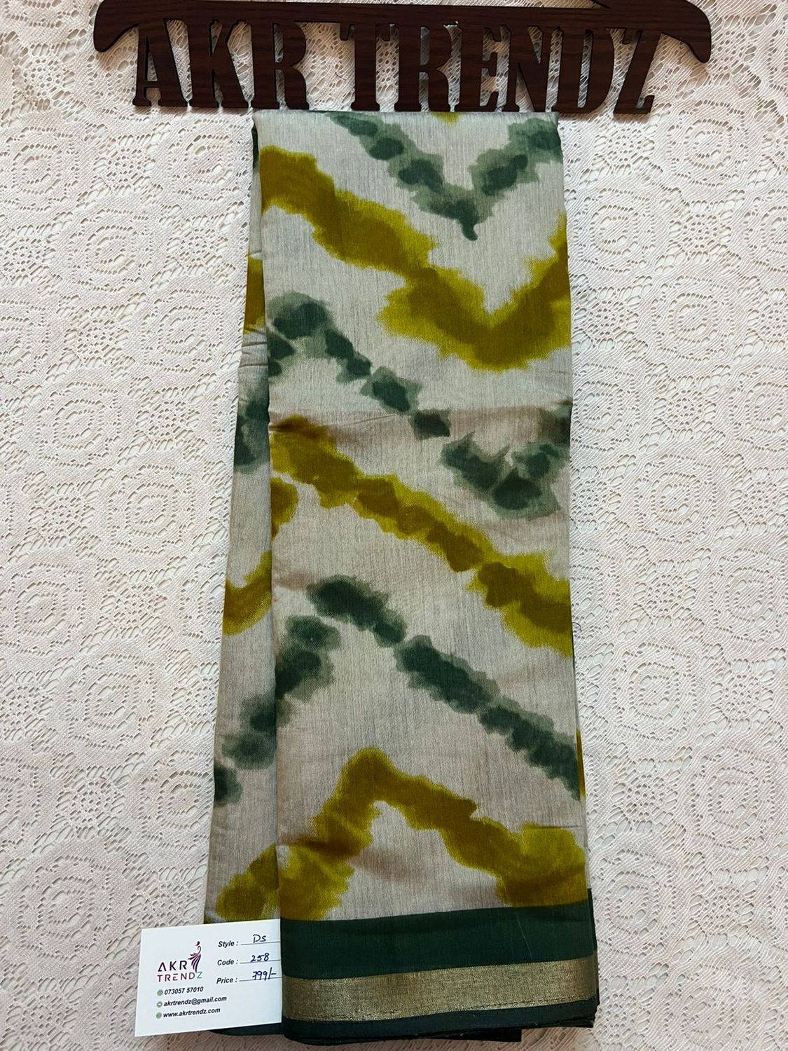 Dabu silk mix cotton sarees​