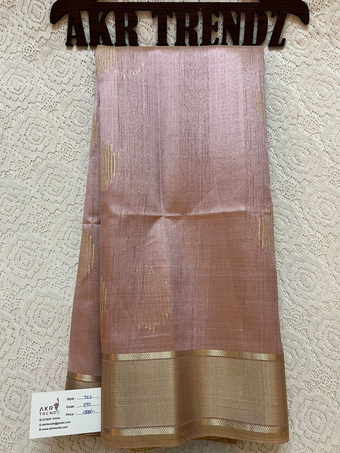 Tussar silk sarees​