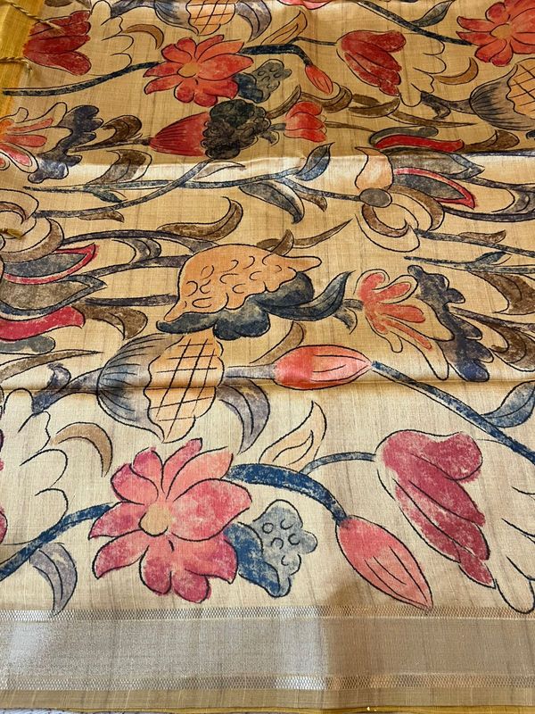 Tussar silk sarees​