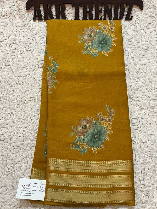 Fancy Georgette sarees​