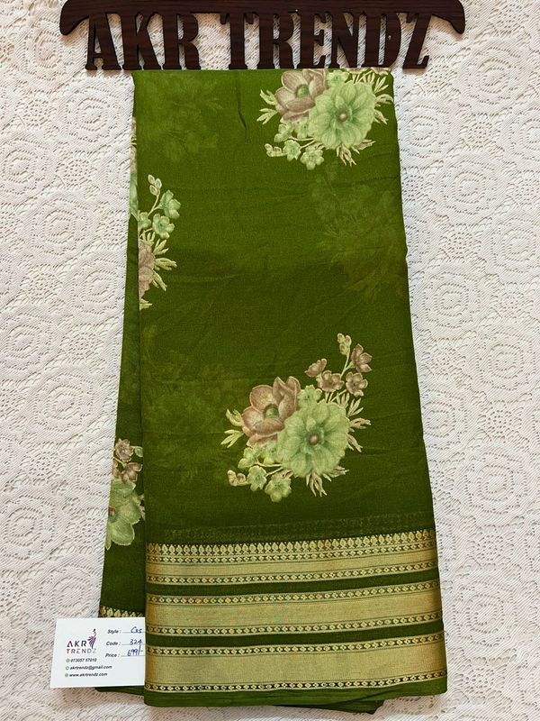 Fancy Georgette sarees​