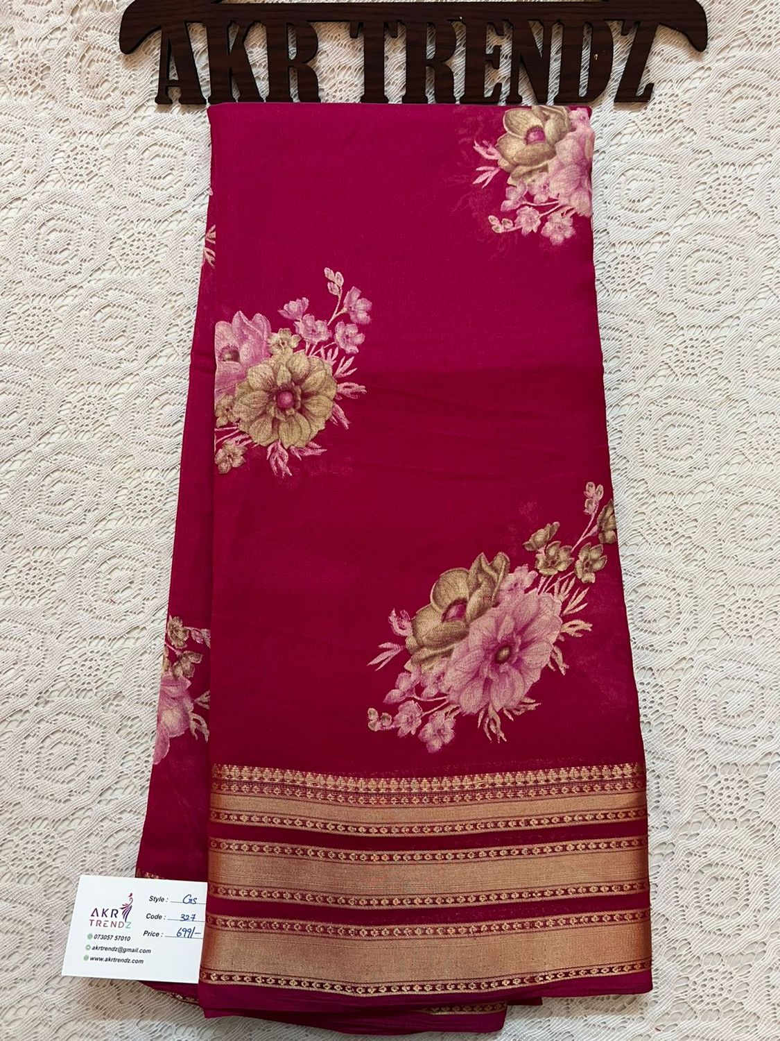 Fancy Georgette sarees​