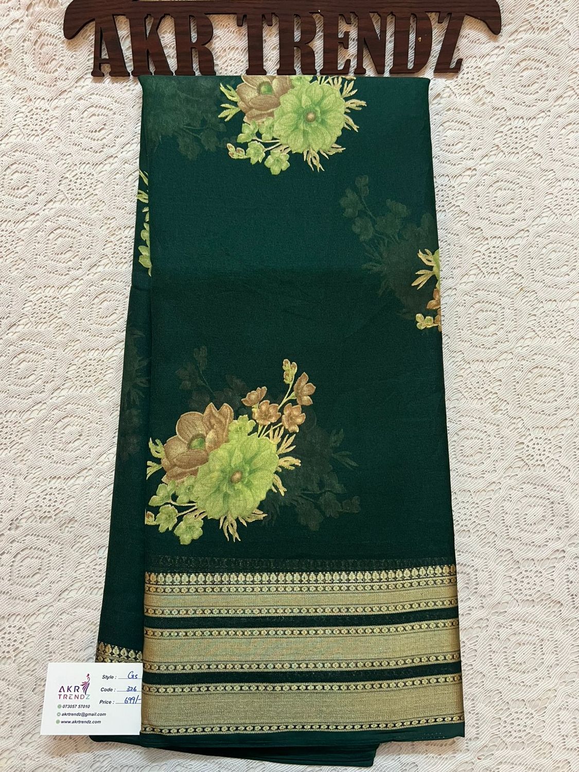 Fancy Georgette sarees​