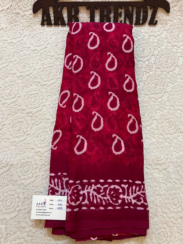 Fancy Chiffon sarees​