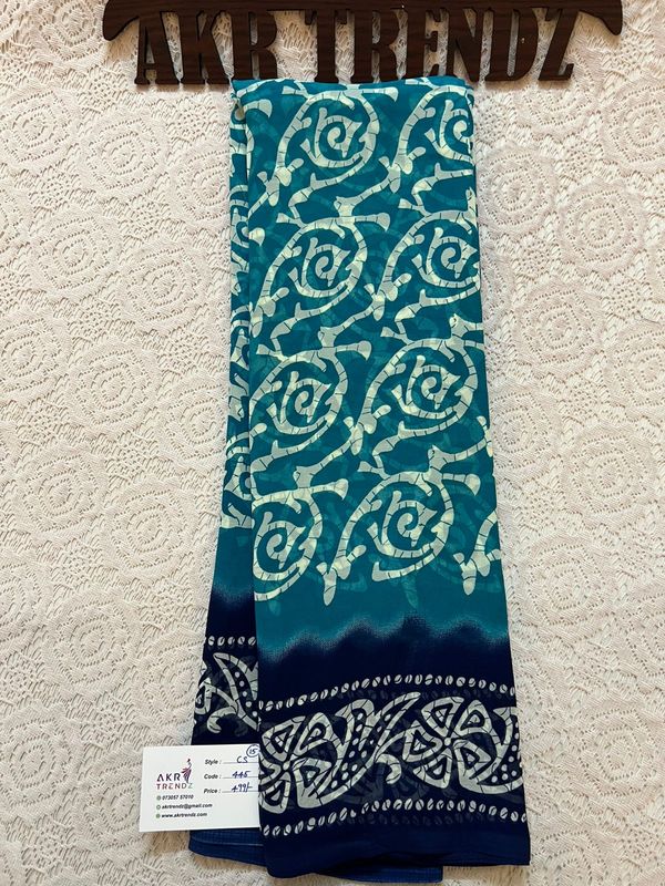 Daily wear Georgette sarees