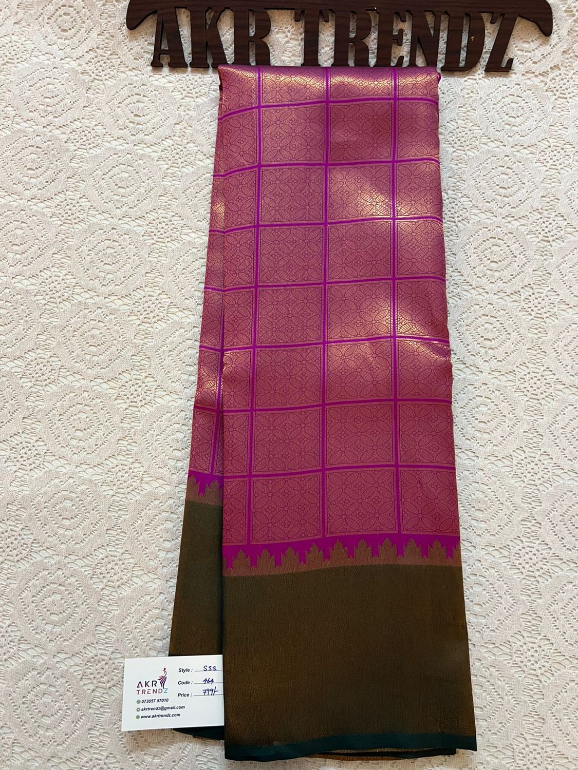 Semi Kanchi silk sarees​