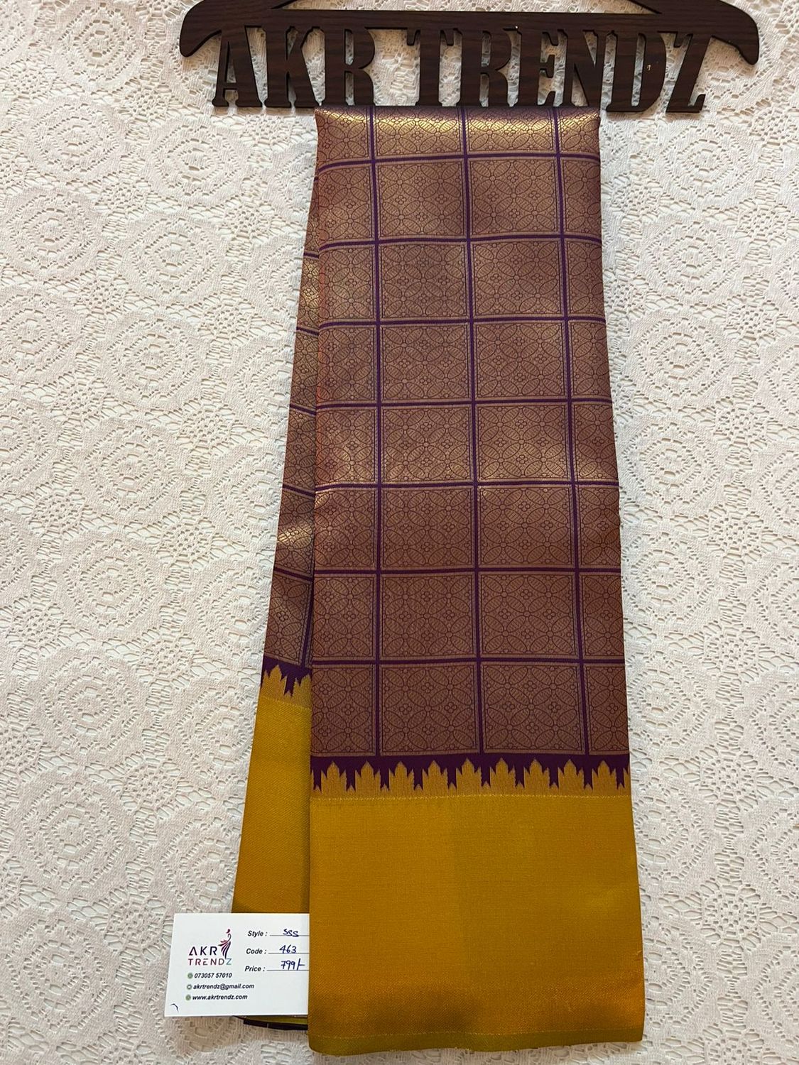 Semi Kanchi silk sarees​