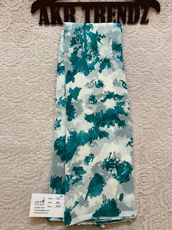 Daily wear Georgette Sarees​