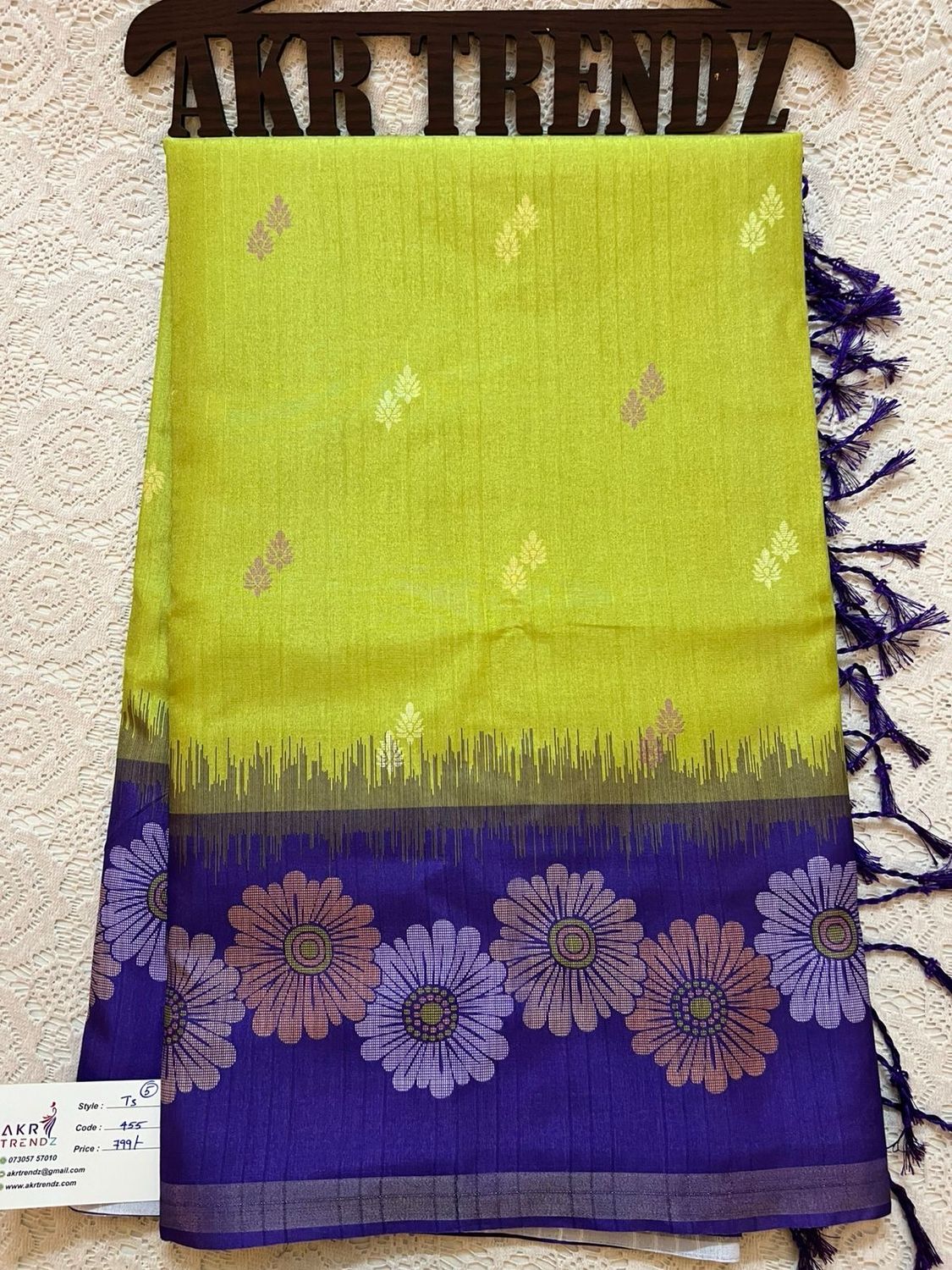 Fancy Tussar silk sarees