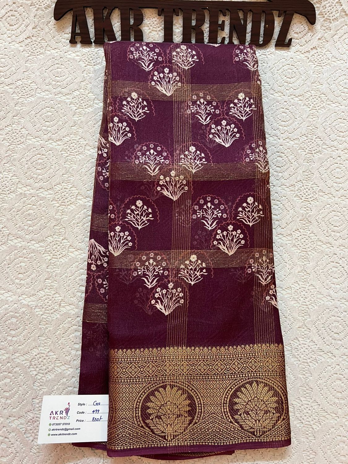 Fancy Silk Georgette sarees​