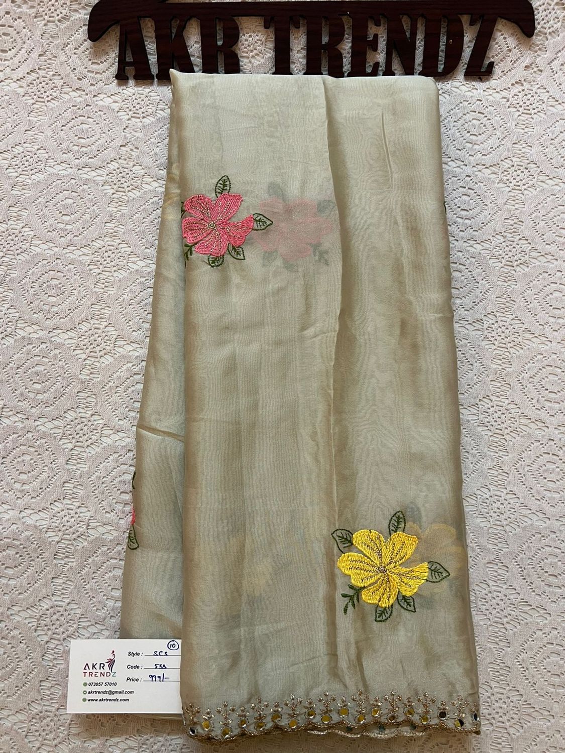 Fancy crepe silk sarees​