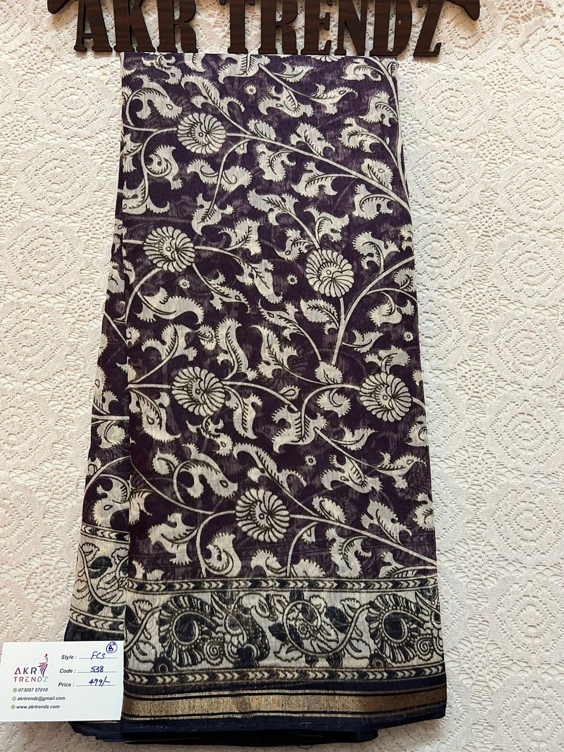 Fancy cotton sarees​