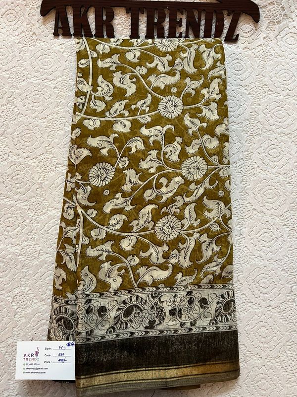 Fancy cotton sarees​