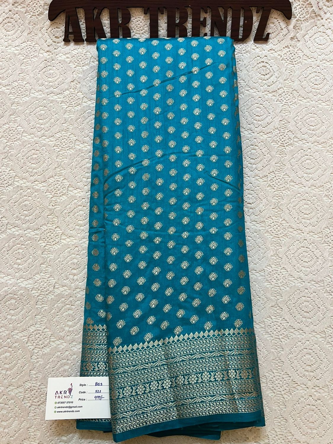 Banarasi semi silk sarees​