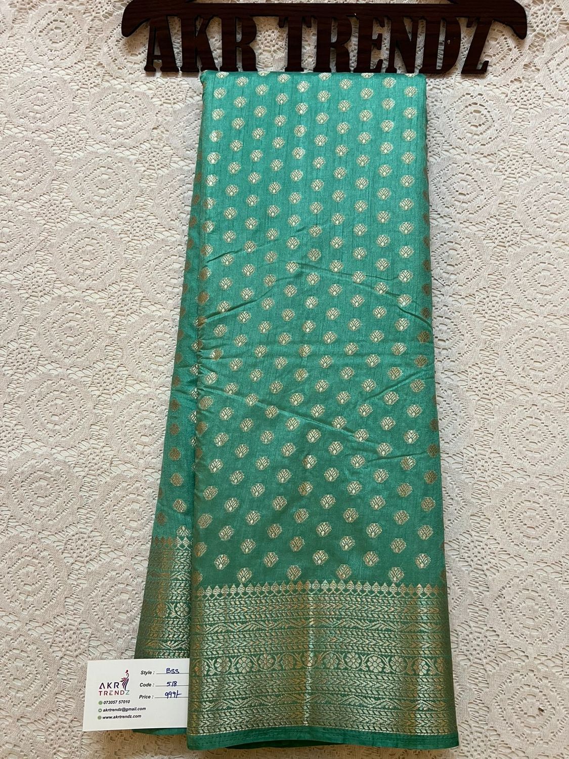 Banarasi semi silk sarees​