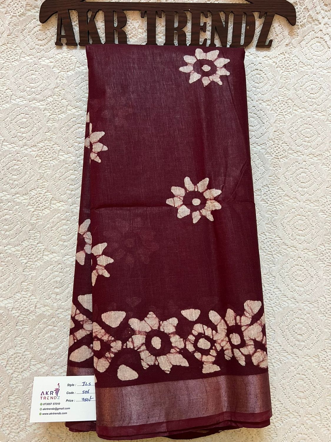 Jute Linen sarees