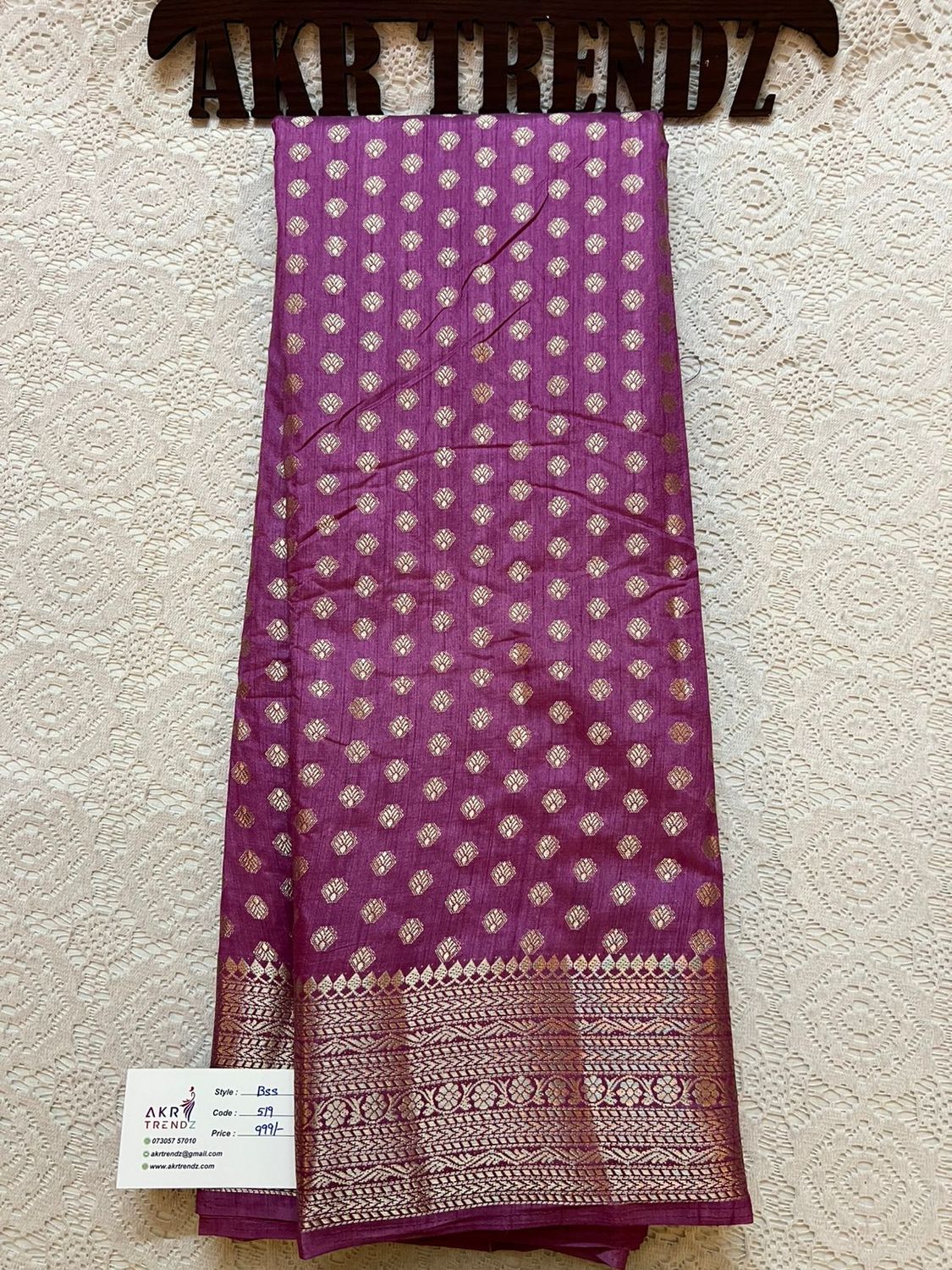 Banarasi semi silk sarees​