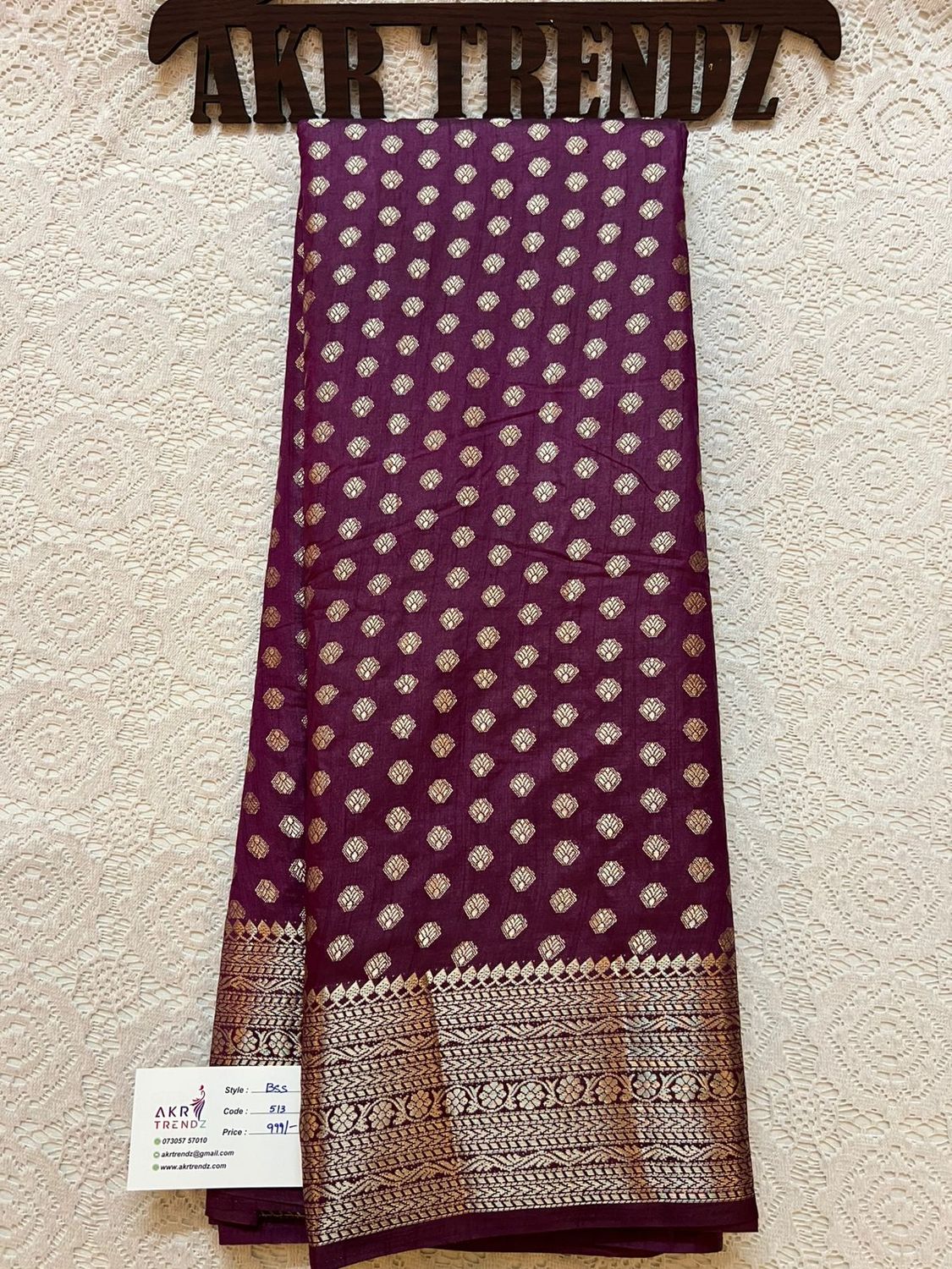 Banarasi semi silk sarees​