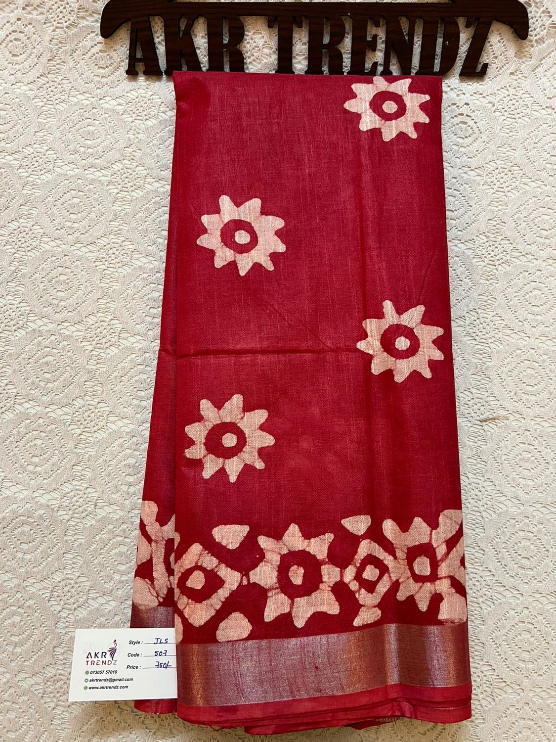Jute Linen sarees