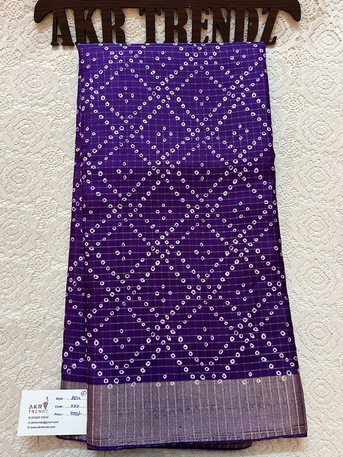 Bandhani Dola silk sarees​