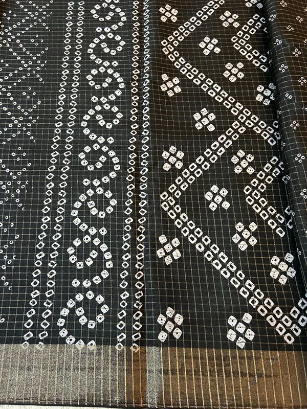Bandhani Dola silk sarees​
