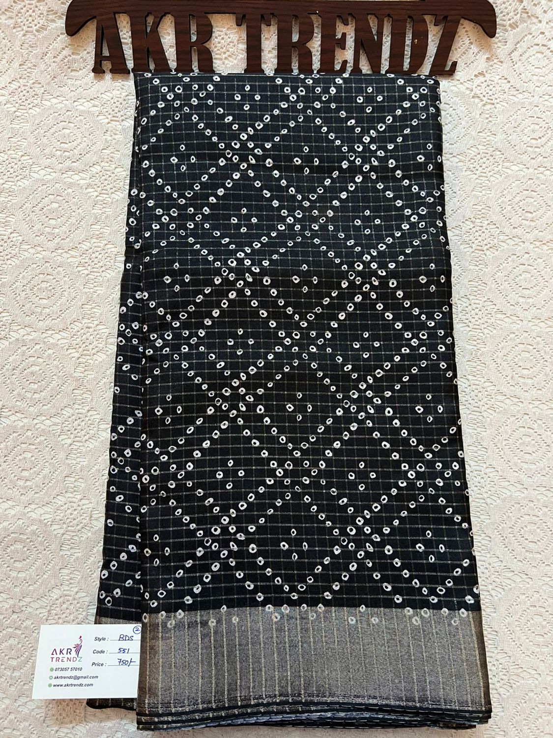 Bandhani Dola silk sarees​