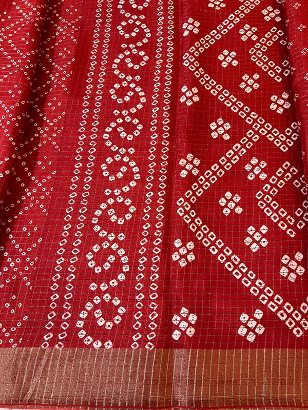 Bandhani Dola silk sarees​