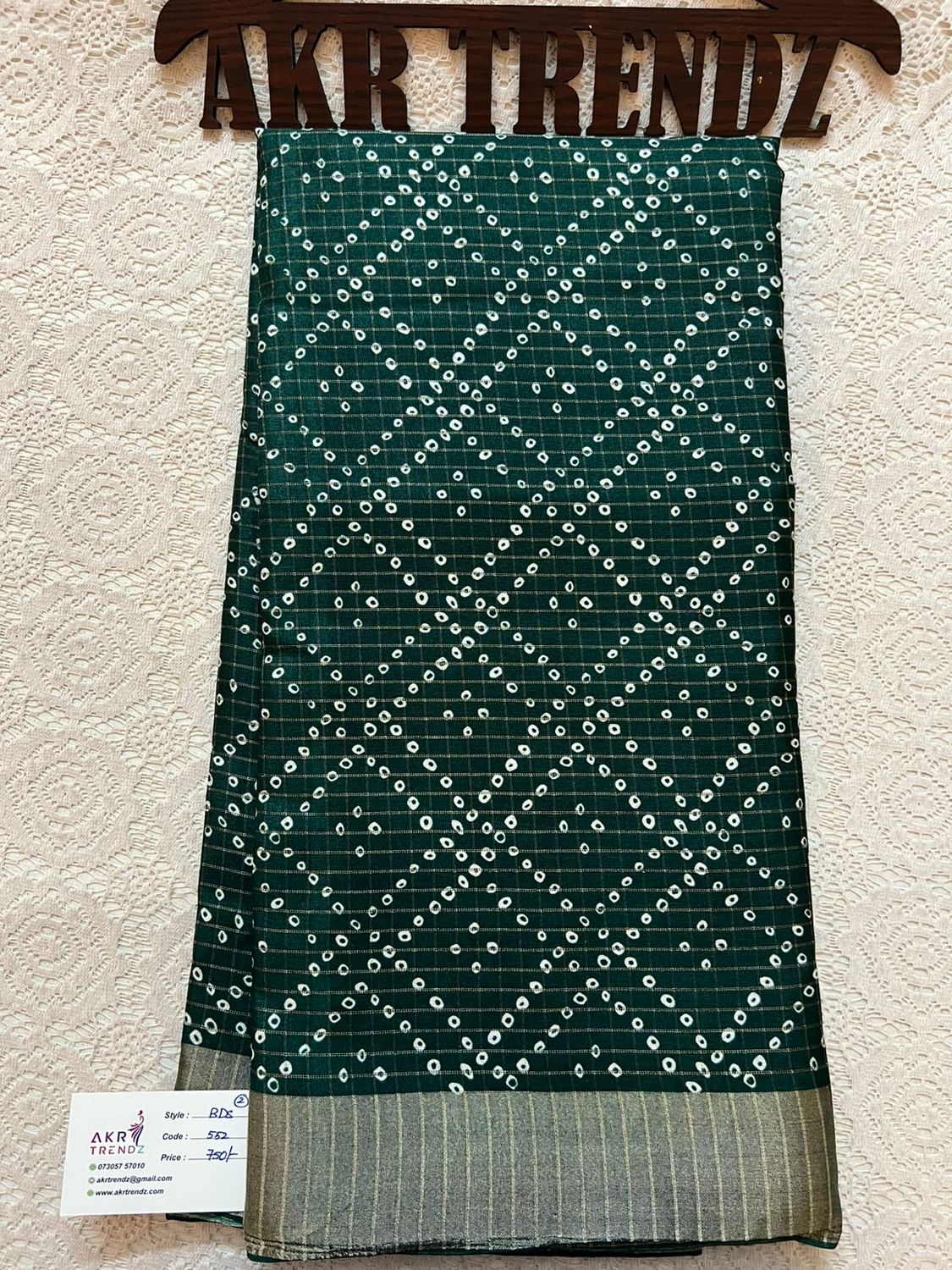Bandhani Dola silk sarees​