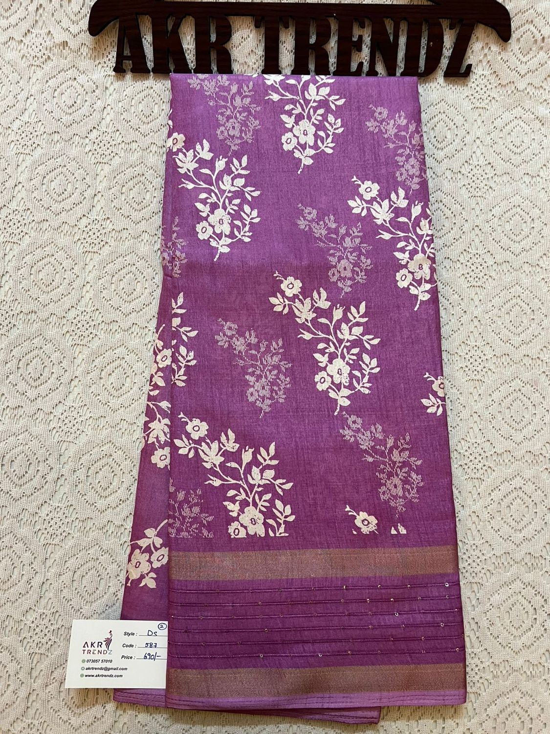 Sequence Border Dola silk sarees​