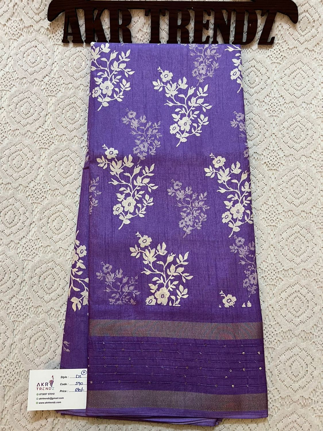 Sequence Border Dola silk sarees​