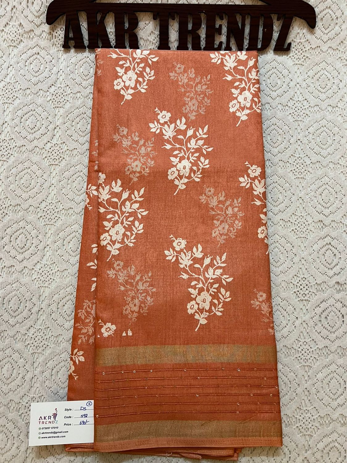 Sequence Border Dola silk sarees​