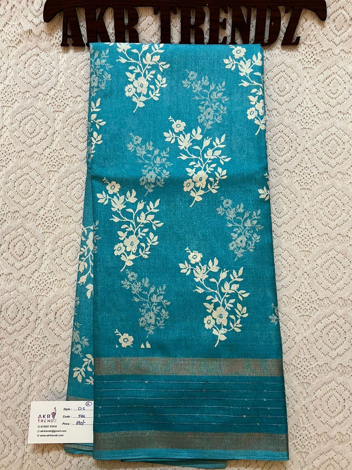 Sequence Border Dola silk sarees​