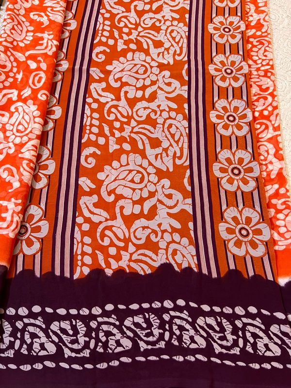 Daily wear Georgette sarees