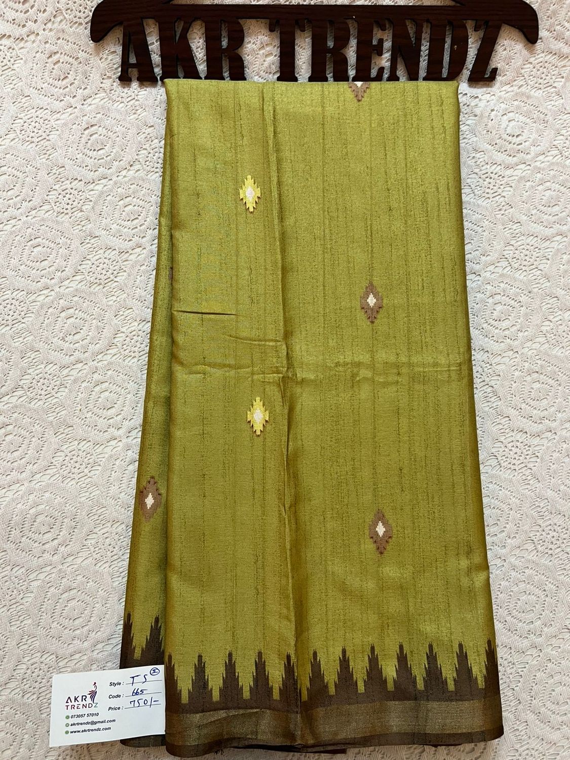​Fancy Tussar silk sarees​