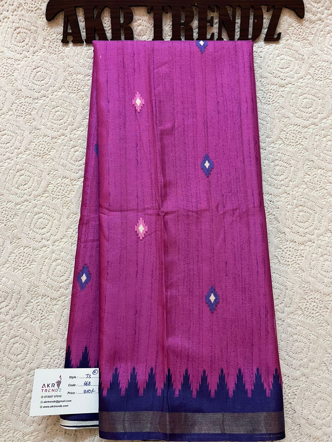 ​Fancy Tussar silk sarees​