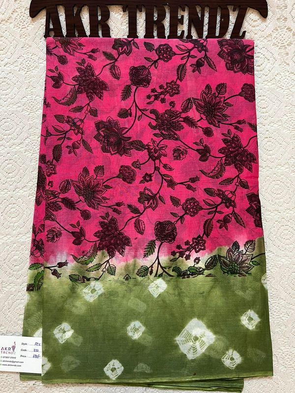 Pure summer cotton sarees​