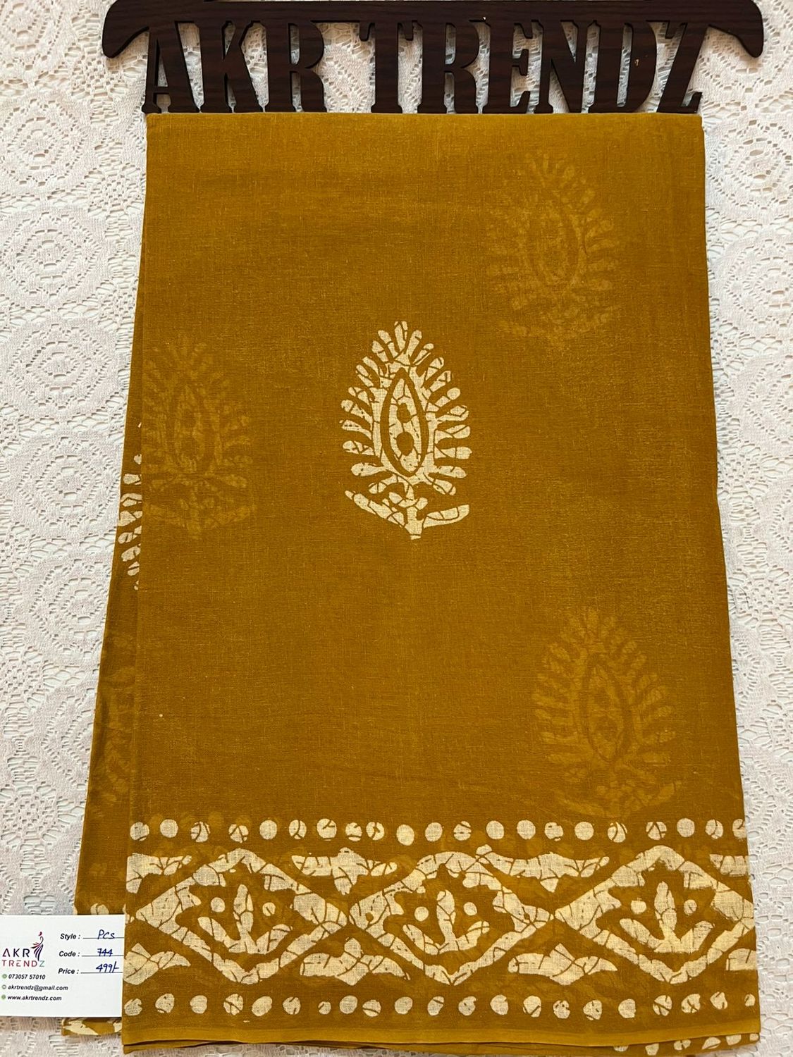 Summer pure cotton sarees​