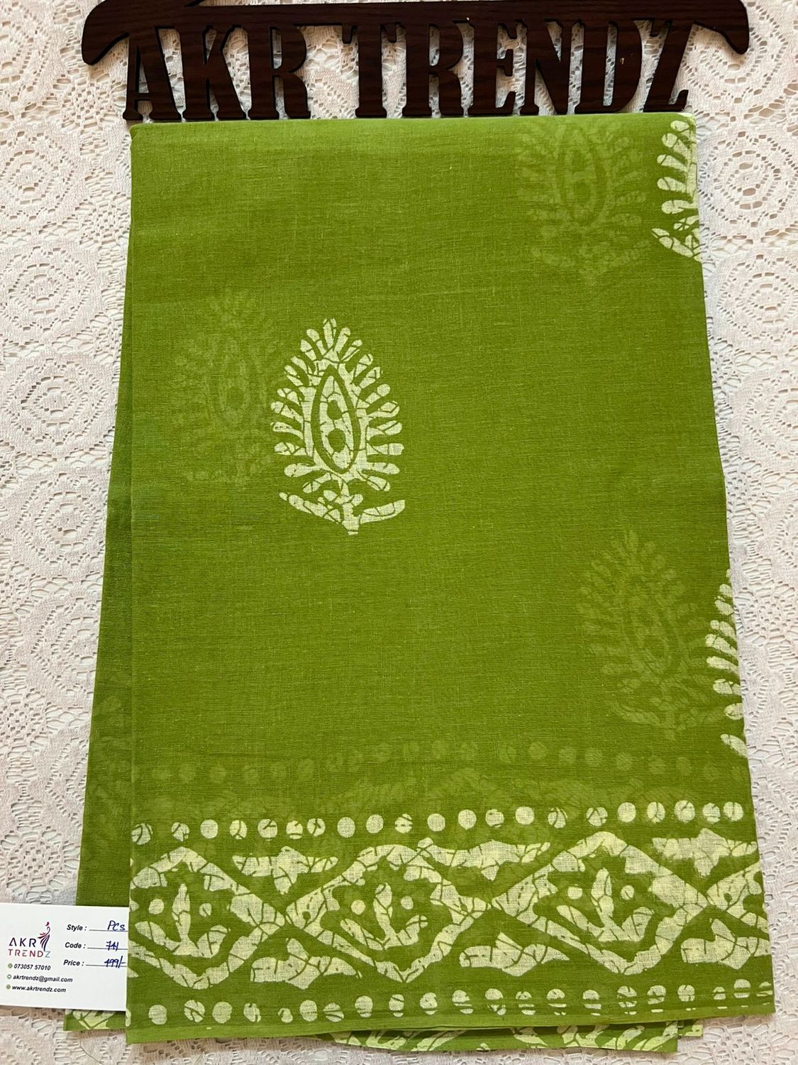 Summer pure cotton sarees​