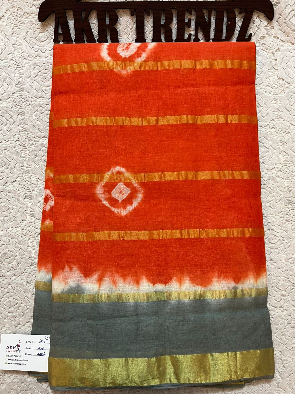 Summer pure cotton sarees​
