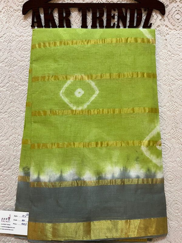 Summer pure cotton sarees​