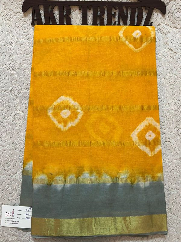 Summer pure cotton sarees​