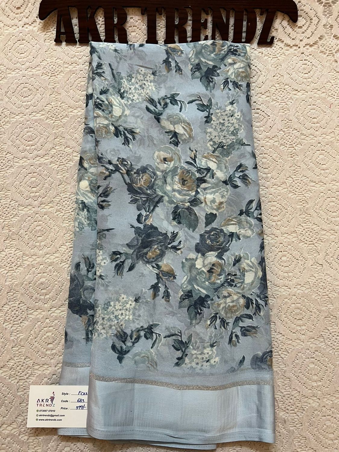 Satin Border Georgette sarees