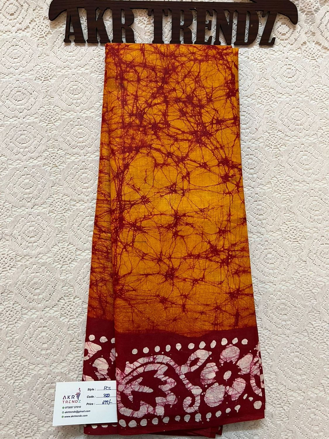 Batik pure cotton sarees​