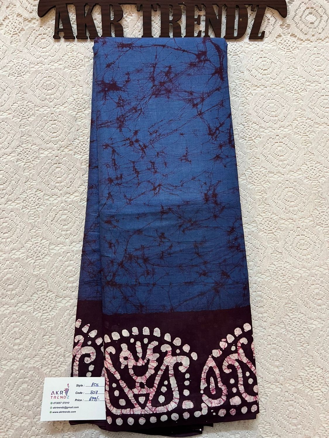 Batik pure cotton sarees​