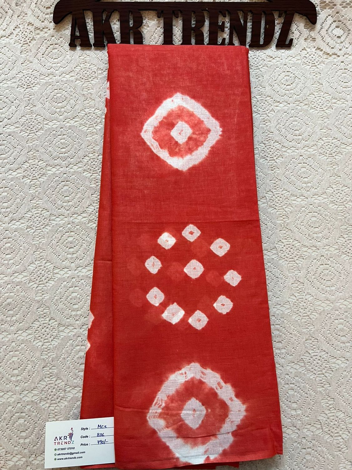 Bandhani Mul cotton sarees​