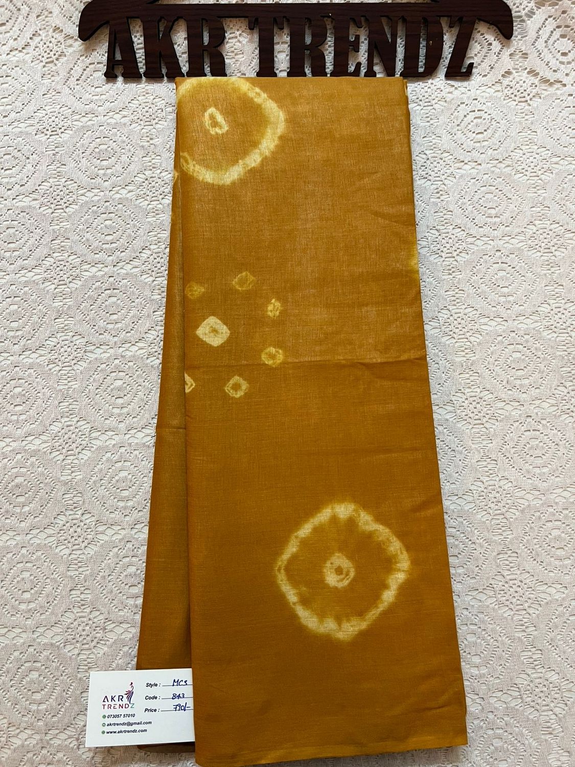 Bandhani Mul cotton sarees​